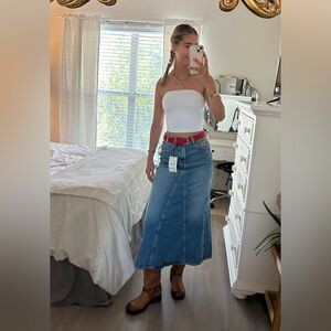Long Zara Jean Skirt